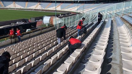 اقدام کانون هواداران باشگاه پرسپولیس برای رعایت نظم، پروتکل‌های بهداشتی و فاصله‌گذاری اجتماعی در ورزشگاه