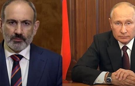 پوتین و پاشینیان درباره اوضاع قره‌باغ گفتگو کردند