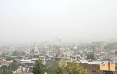 هوای شهرهای استان کرمانشاه در وضعیت خطرناک