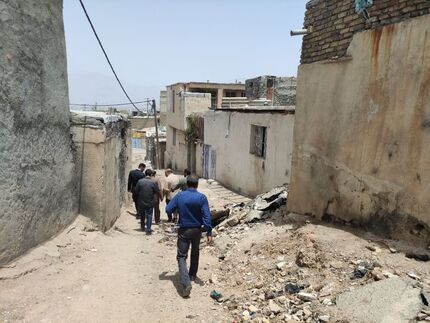 ۱۱۵۳ محله حاشین‌نشین در کشور وجود دارد