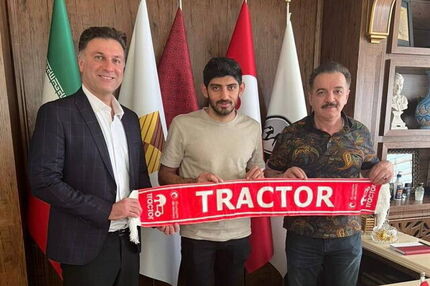 ستاره پرسپولیس به تراکتور پیوست