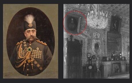 تایید خروج قاچاقی تابلو مظفرالدین‌شاه از کاخ گلستان