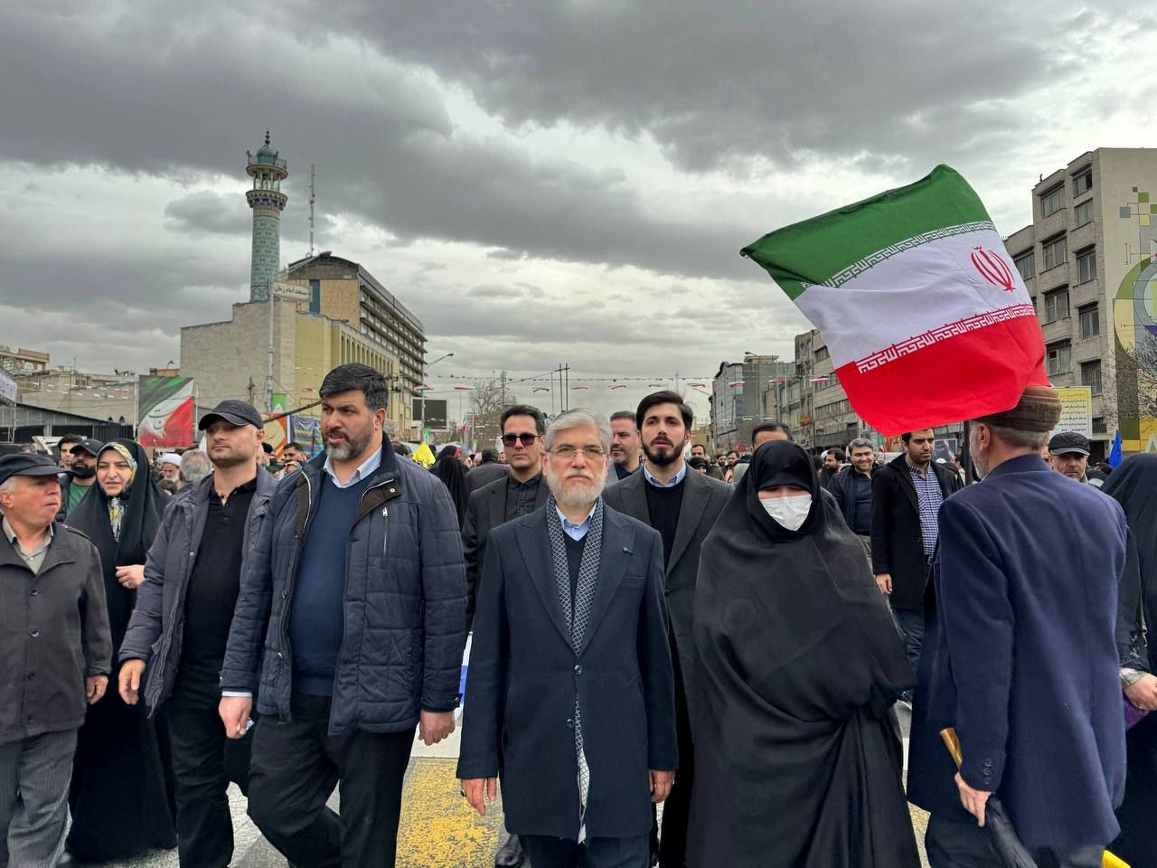 حضور آحاد مردم در راهپیمایی ۲۲ بهمن | تصاویر