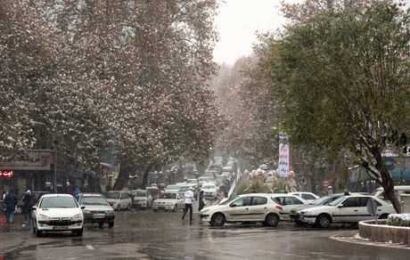 تهران برف بارید ولی آلودگی کم نشد