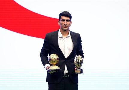 اولین عکس از بیرانوند در مراسم برترین های فوتبال آسیا