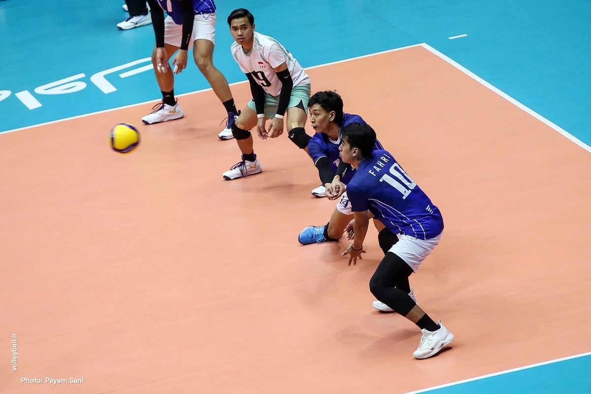 روز پنجم والیبال قهرمانی مردان آسیا در ارومیه