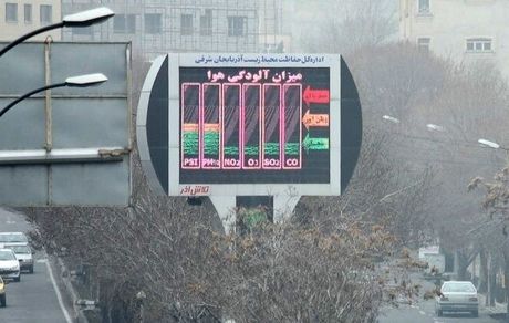 شدت گرفتن آلودگی هوا در تبریز