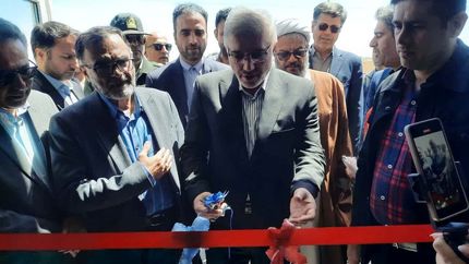افتتاح پست ۶۳.۲۰ کیلوولت تاریخانه دامغان در سفر رییس جمهور