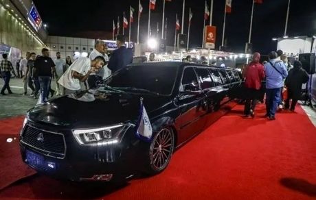 ایرانخودرو، دنا لیموزین را به نمایش گذاشت