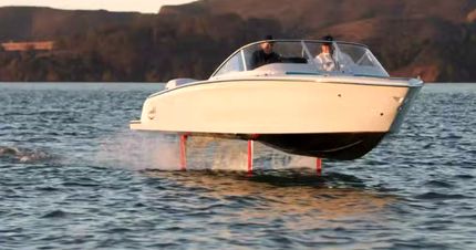 قایقی با قابلیت پرواز روی آب ساخته شد