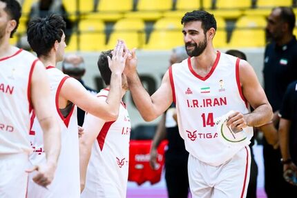 جایگاه ایران در رنکینگ جهانی بسکتبال تغییری نکرد