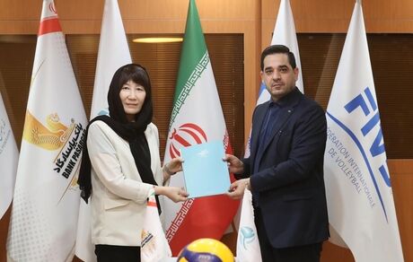تمدید  قرارداد سرمربی کره‌ای تیم ملی والیبال بانوان ایران