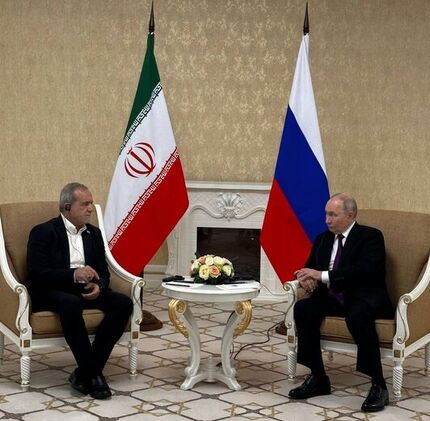 پزشکیان و پوتین دیدار کردند