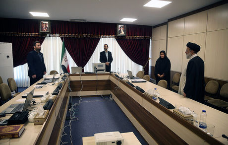 رئیس قوه قضاییه ازدفتر موقت «ثنا» مستقر در مجمع تشخیص بازدید کرد