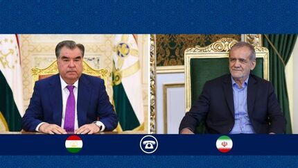 اظهار امیدواری روسای جمهور ایران و تاجیکستان برای دیدار حضوری