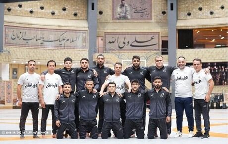 تیم ملی کشتی فرنگی قهرمان آسیا شد