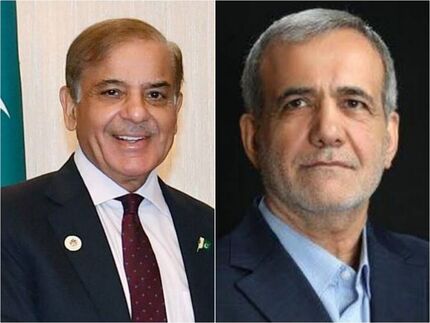 گفت و گوی تلفنی نخست وزیر پاکستان با مسعود پزشکیان