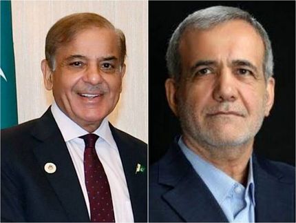 گفت و گوی تلفنی نخست وزیر پاکستان با مسعود پزشکیان