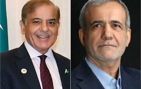 گفت و گوی تلفنی نخست وزیر پاکستان با مسعود پزشکیان
