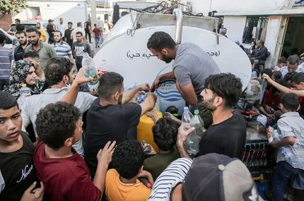 آب غزه در حال اتمام است