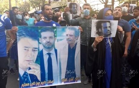 وقتی استراماچونی کنار حجازی و پورحیدری قرار گرفت