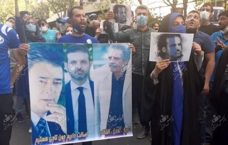 وقتی استراماچونی کنار حجازی و پورحیدری قرار گرفت