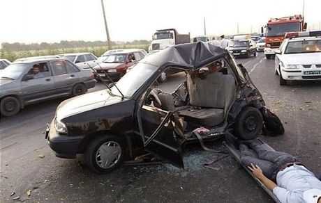 آمار تلفات تصادفات رانندگی در روزهای نوروز به ۵۸۹ تن رسید