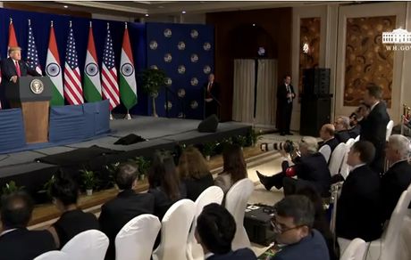 درخواست ترامپ از ایران در پایان سفر به هند