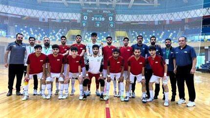برد تیم ملی فوتسال ناشنوایان در قهرمانی جهان