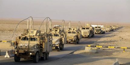 هدف قرار گرفتن دو کاروان لجستیک آمریکا در غرب و جنوب عراق