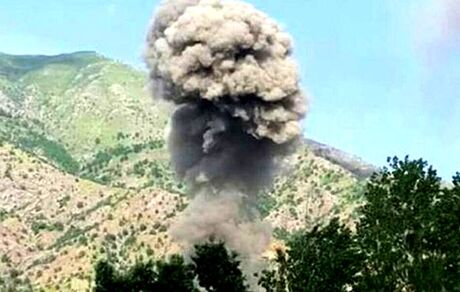 ترکیه دوباره شمال عراق را بمباران کرد