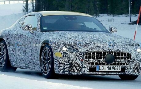 تصویر جاسوسی از مرسدس بنز AMG GT لو رفت
