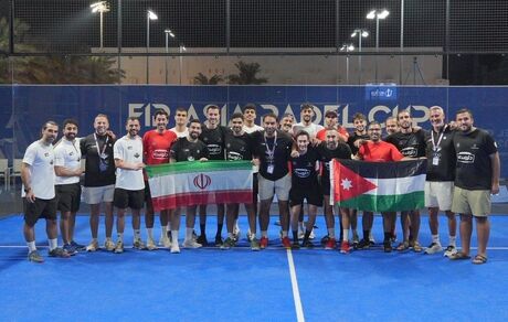 برد تیم‌های مردان و زنان ایران در پدل قهرمانی آسیا
