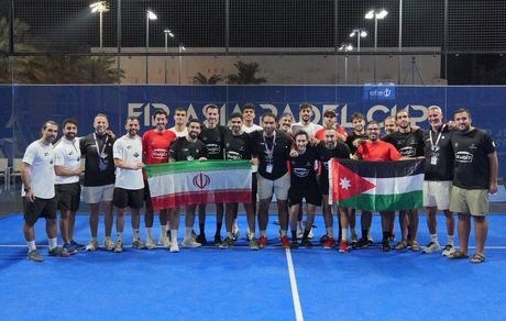 برد تیمهای مردان و زنان ایران در پدل قهرمانی آسیا