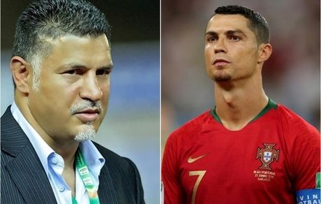  خشم کریس رونالدو از نرسیدن به رکورد علی دایی/کاریکاتور