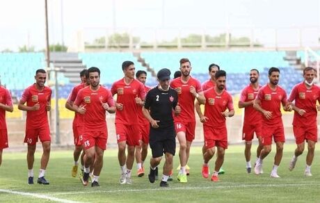 بازگشت حسینی به تمرینات گروهی پرسپولیس