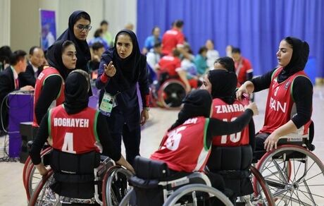 برد تیم ملی بسکتبال با ویلچر بانوان در پاراآسیایی