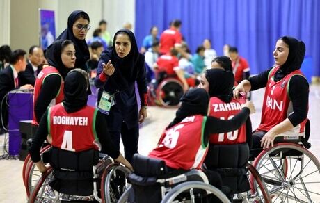 برد تیم ملی بسکتبال با ویلچر بانوان در پاراآسیایی
