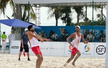 صعود تیم‌های ملی ایران به یک چهارم نهایی والیبال ساحلی بازی‌های آسیایی ۲۰۲۶ 