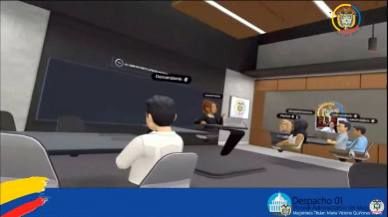 برای اولین بار، یک جلسه دادگاه در دنیای مجازی برگزار شد