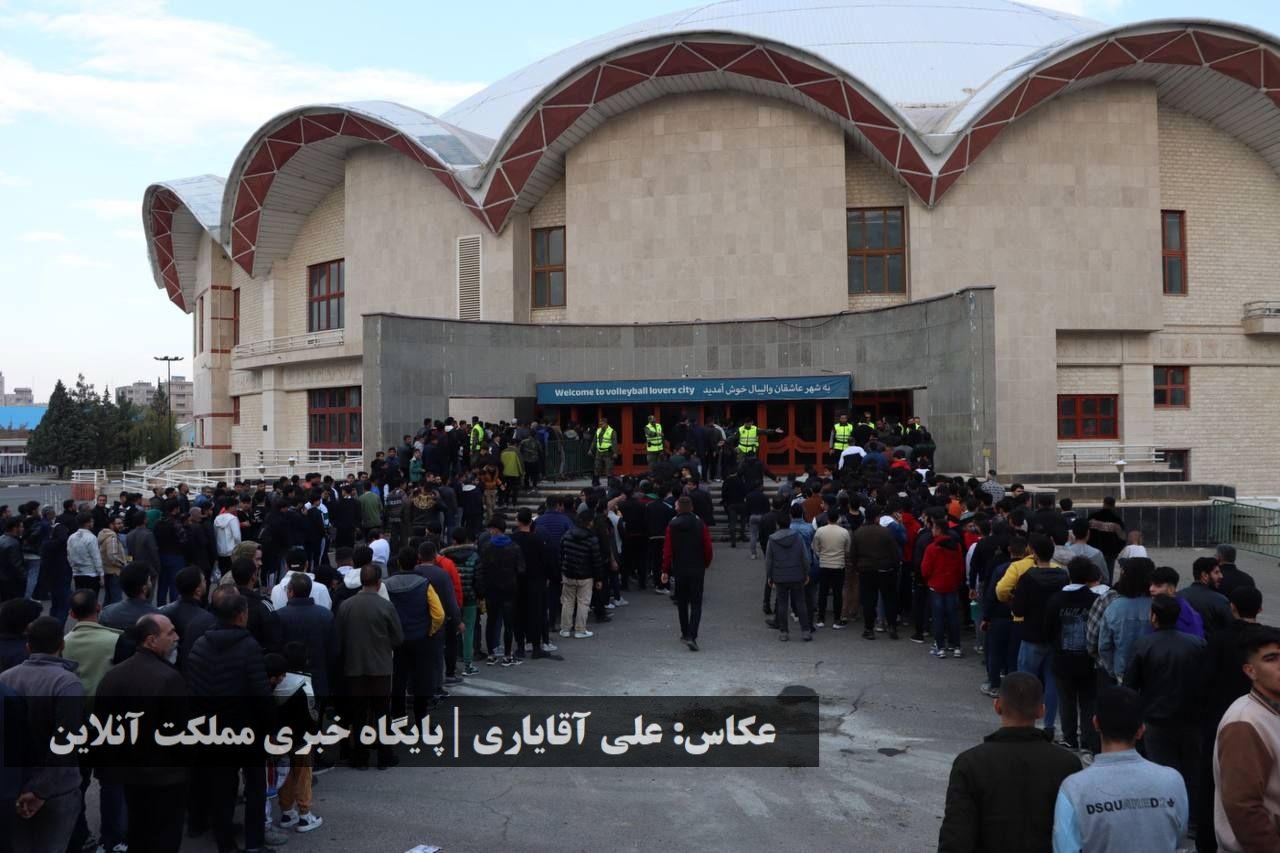 ال‌کلاسیکو والیبال ایران از نگاه دوربین