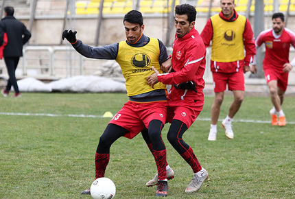 کالدرون به پرسپولیسی‌ها ناهار داد