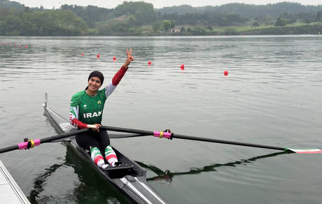 بانوی قایقرانی کشورمان به فینال انتخابی المپیک رسید