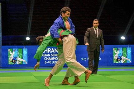 نایب قهرمانی تیم ملی کوراش مردان در آسیا