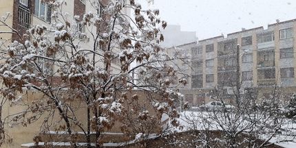 یخبندان شدید در راه استان البرز