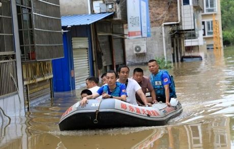 مرگ چهار تن در چین به دلیل بارندگی شدید
