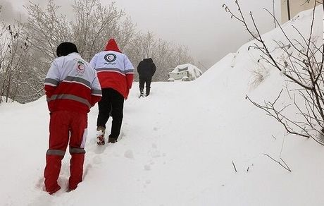مفقود شدن ۶ نفر در سه استان بدلیل بارش سنگین برف