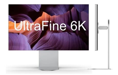 اولین نمایشگر 6K شرکت ال‌جی رونمایی شد