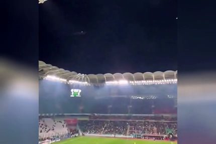 برکناری فرمانده یک پایگاه هوایی در ترکیه بدلیل جنجال پرواز جنگنده در وسط یک بازی فوتبال + ویدئو