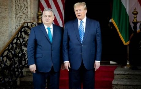 دیدار خصوصی ترامپ با نخست وزیر مجارستان